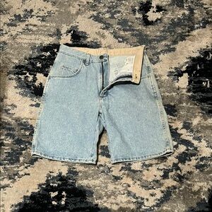 Wrangler Light Blue Denim Shorts